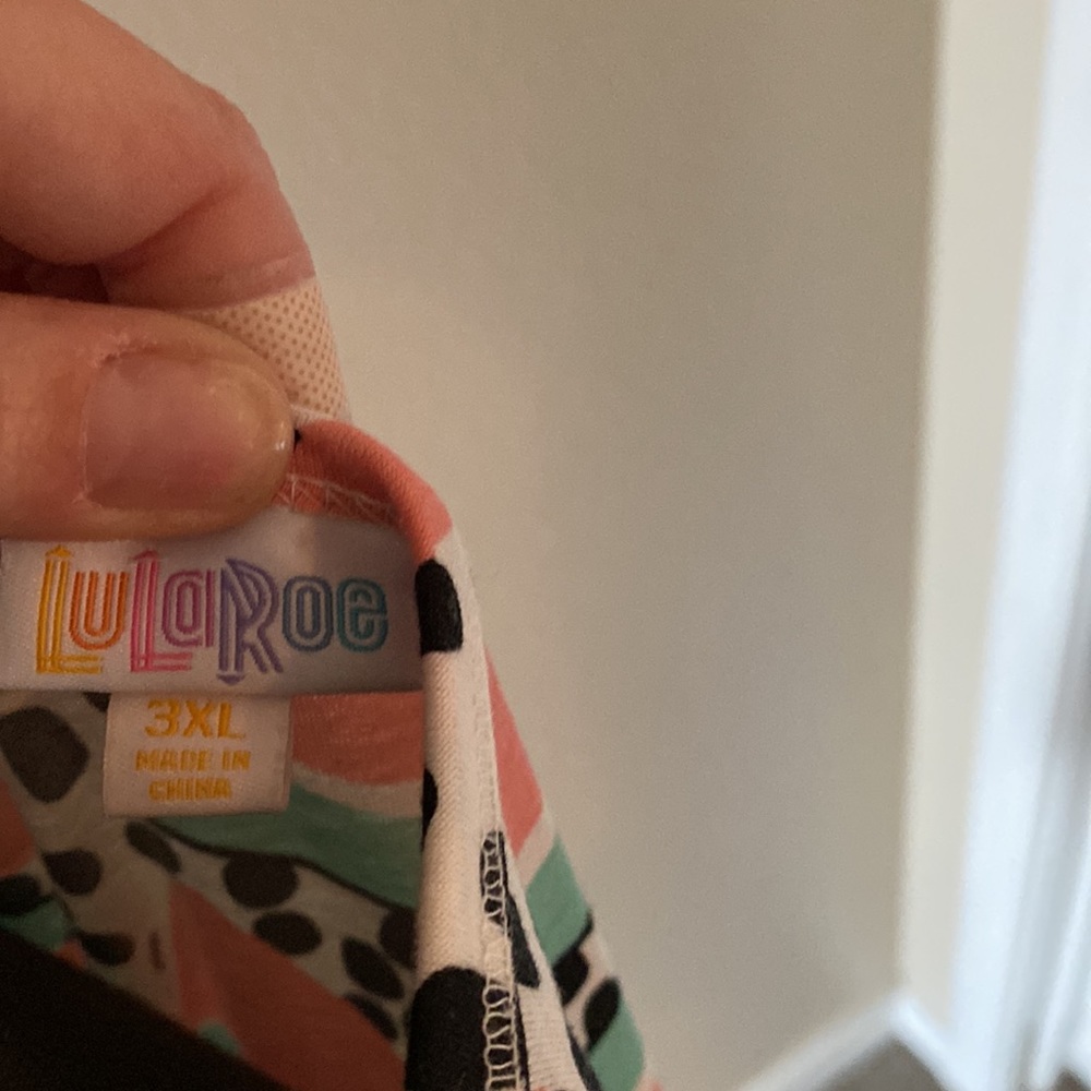 Lularoe Tank Top, size 3XL - Picture 3 of 3